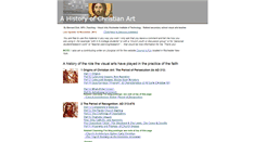 Desktop Screenshot of historyofchristianart.com